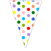 Polka Dot Colorful Vlaggetjes (Tweede vlag)