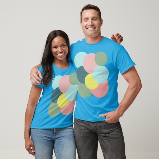 Polka Dot Colors of Bermuda T-shirt (Unisex)