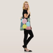 Polka Dot Colors of Bermuda Tote Bag (Op model)