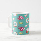 Polka Dot Cups Cakes Donuts Lemons Grapefruits Mok (Voorkant links)