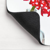 Polka Dot Daisy met Citaat Muismat (Hoek)