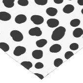 Polka dot dalmatian 101 korte tafelloper (Hoek)