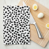 Polka dot dalmatian 101 theedoek (Quarter Fold)