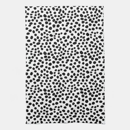 Polka dot dalmatian 101 theedoek (Verticaal)