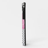 Polka Dot Damask iPhone 5 Hoesje (Achterkant/links)