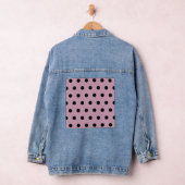 Polka Dot Denim Jas (Roze & Zwart) Jacket (Hangar)
