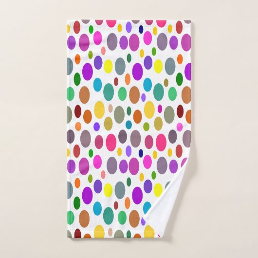 Polka Dot Design Bad Handdoek (Handdoek)