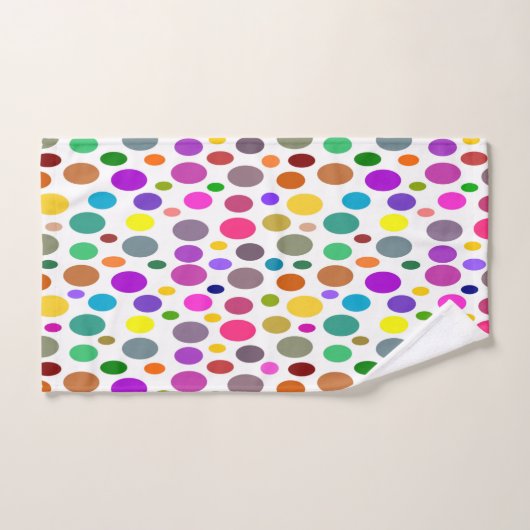 Polka Dot Design Bad Handdoek (Handdoek)