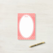 Polka Dot Design Print Post-it® Notes (Op bureau)