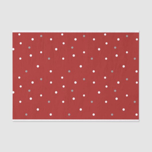 Polka Dot Design Tissuepapier (Voorkant)