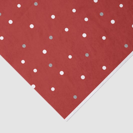 Polka Dot Design Tissuepapier (Detail)