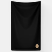 polka dot Design Vinyl Banner (Verticaal)