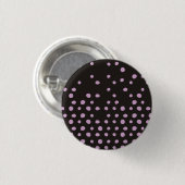Polka Dot Destruction Ronde Button 3,2 Cm (Voorkant /achterkant)