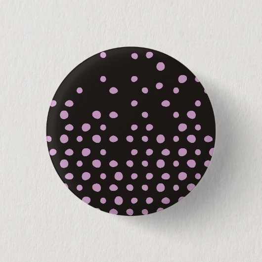 Polka Dot Destruction Ronde Button 3,2 Cm (Voorkant)
