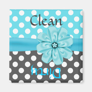  Polka Dot Dishwaser Magnet