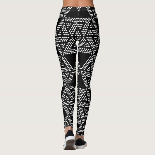 Polka Dot Driehoeken Leggings (Achterkant)
