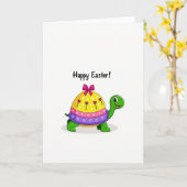 Polka Dot Easter Reptile Card Kaart (Gele Bloem)