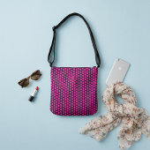 Polka Dot Elegance Crossbody Tas