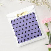 Polka Dot Favoriete Tassen (Lavendel & Zwart) Bedankzakje (Gezegeld)