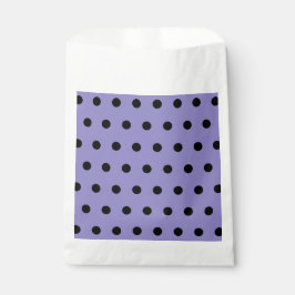 Polka Dot Favoriete Tassen (Lavendel & Zwart) Bedankzakje