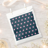 Polka Dot Favoriete Tassen (Midnight Blue & Soft P Bedankzakje (Geknipt)