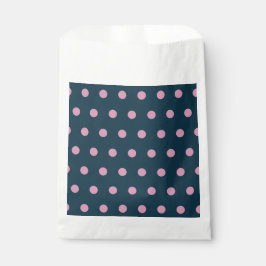 Polka Dot Favoriete Tassen (Midnight Blue & Soft P Bedankzakje