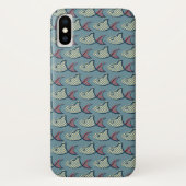 Polka Dot Fish Pattern Case-Mate iPhone Case (Achterkant)