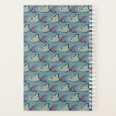 Polka Dot Fish Pattern Planner (Achterkant)