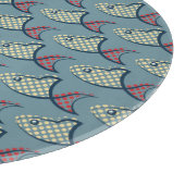 Polka Dot Fish Pattern Snijplank (Hoek)