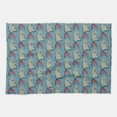 Polka Dot Fish Pattern Theedoek (Horizontaal)