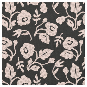 Polka Dot Flower Stof
