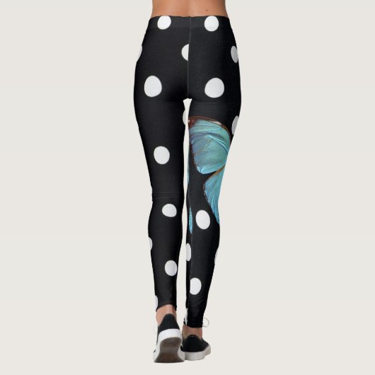 Polka Dot Fly Leggings (Achterkant)
