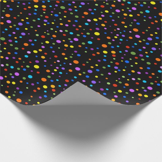 Polka Dot Fun Wrapping Paper Cadeaupapier (Hoek)
