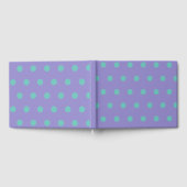 Polka Dot Gastenboek (Lavendel & Aqua) (Volledig)
