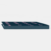Polka Dot Gastenboek (Midnight Blue & Soft Pink) (Rug)