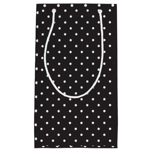Polka Dot Gift Bag Klein Cadeauzakje (Voorkant)