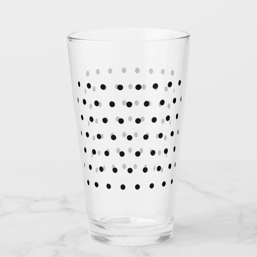 Polka Dot Glas (Achterkant)