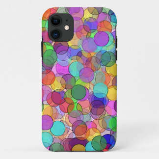 Polka Dot Glas in lood iPhone 11 Hoesje