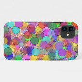 Polka Dot Glas in lood Case-Mate iPhone Case (Achterkant (horizontaal))