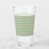 Polka Dot Glass Tumbler (Sage Green & Pastel Pink) (Achterkant)