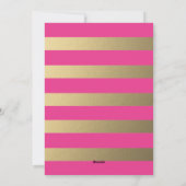 Polka Dot Gold | Fotokaart Valentijnsdag Feestdagenkaart (Achterkant)