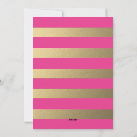 Polka Dot Gold | Fotokaart Valentijnsdag Feestdagenkaart (Achterkant)