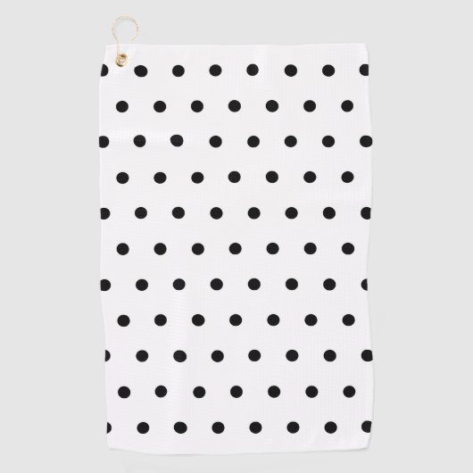 Polka Dot Golfhanddoek (Voorkant)