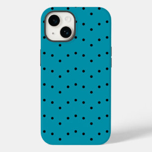 Polka Dot Green Blue Pattern Case-Mate iPhone 14 Hoesje