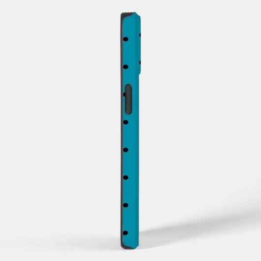 Polka Dot Green Blue Pattern Case-Mate iPhone Case (Achterkant / Rechts)