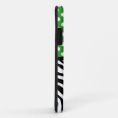 Polka Dot Green & Zebra Print iPhone 5 Hoesje (Achterkant/rechts)