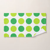 Polka Dot Greens Bad Handdoek (Handdoek)