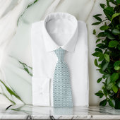 Polka Dot Groen Licht Groen Minimal Classic Stropdas