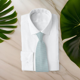 Polka Dot Groen Licht Groen Minimal Classic Stropdas