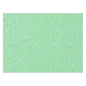 Polka dot groene tinten retro sixties tafelkleed (Voorkant (Horizontaal))
